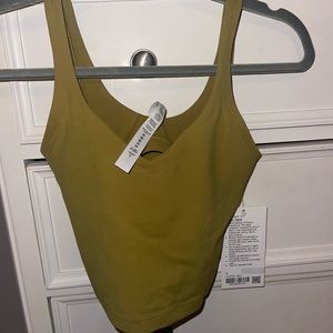 Adventure gold size 2 lululemon align tank. New with tags!